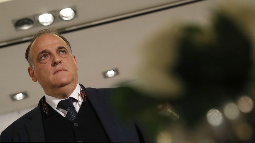 Tebas: "No puedo pedir perdón al Barça, no soy un hipócrita"