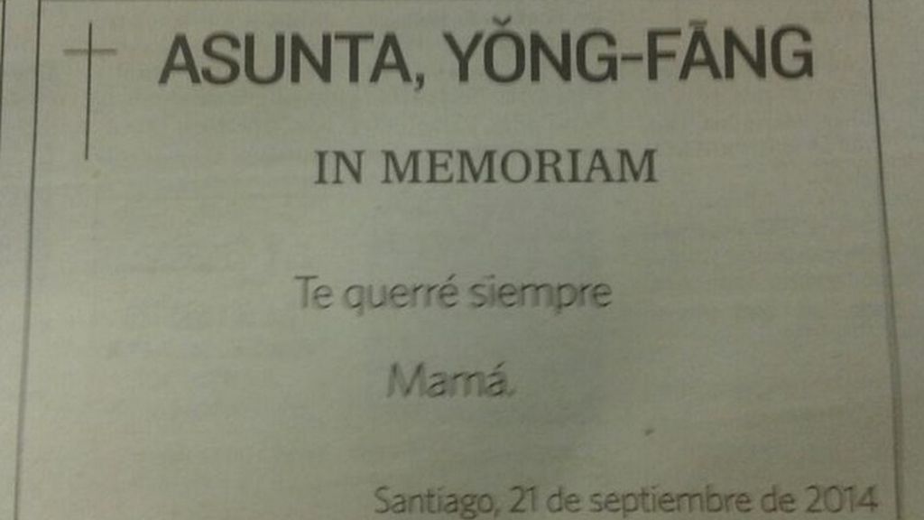 La madre de Asunta en el aniversario de su muerte: "Te querré siempre"