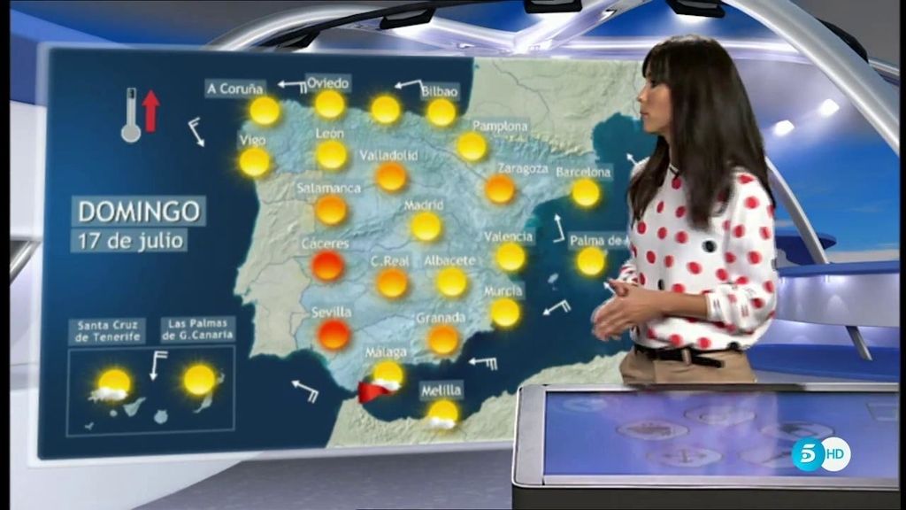 El tiempo, con Alba Lago