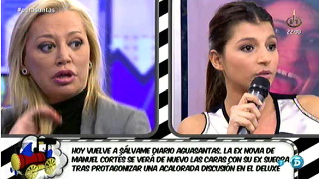 Belén, a Aguasantas: "Mis problemas con Raquel te importan tres narices"