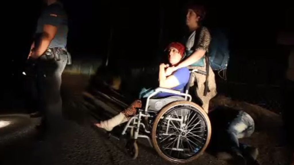 Llega una patera con una mujer en silla de ruedas a Gran Canaria