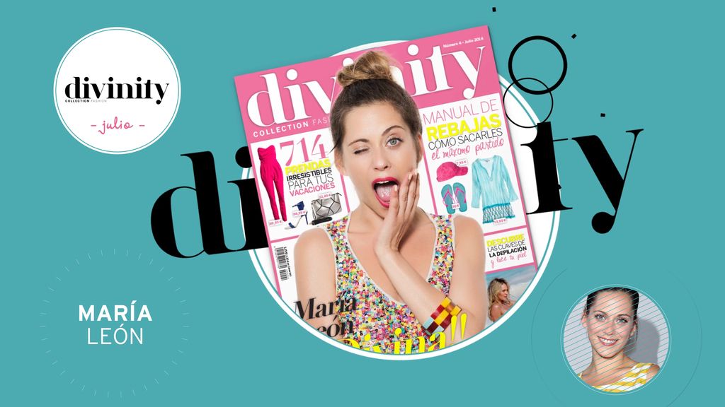 María León es la portada del número 4 de la Revista Divinity: ¡Descúbrela!