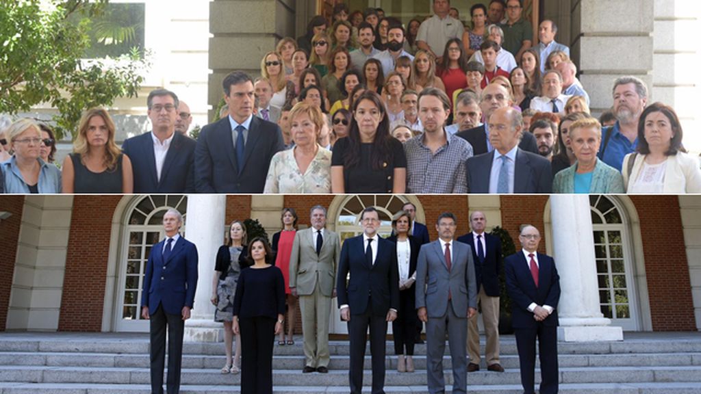 España se une contra la barbarie terrorista y en solidaridad con el pueblo francés
