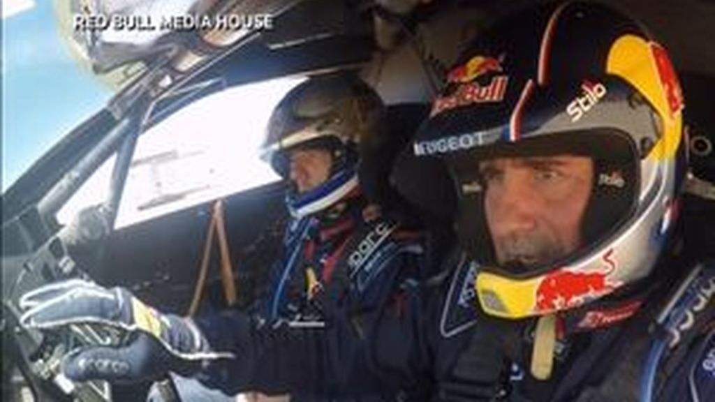 Loeb prepara junto a Peterhansel su debut en el Dakar 2016