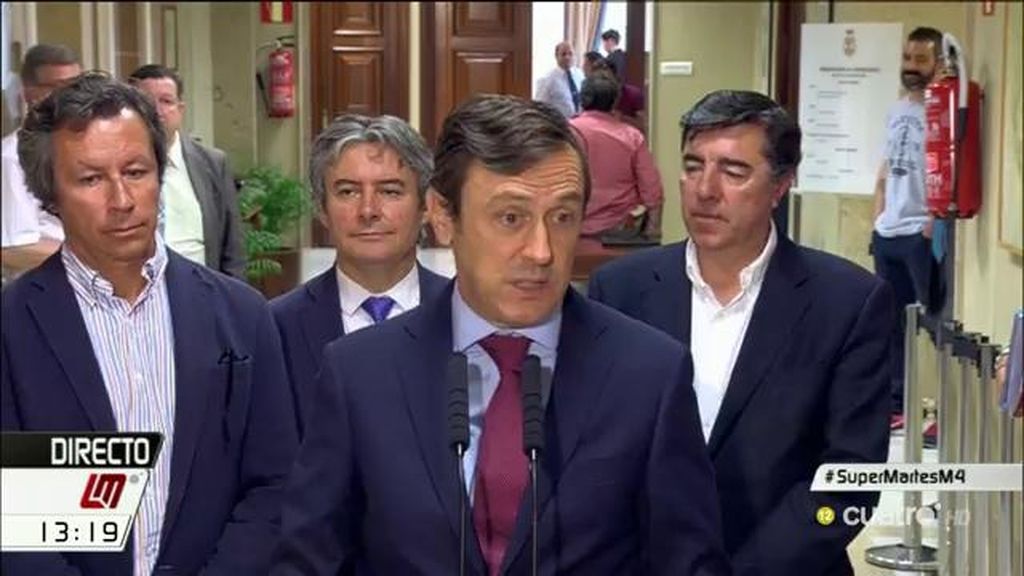 R. Hernando, de la reunión de Rajoy y Rivera: “Quiero resaltar el clima en positivo”