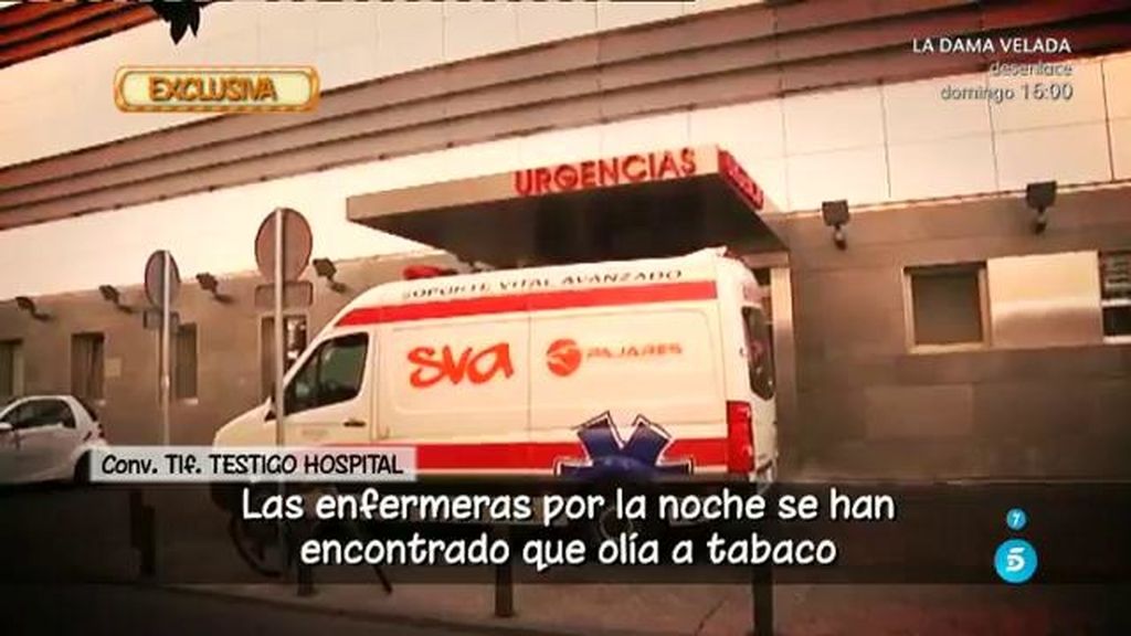 ¿Isabel Pantoja ha fumado en su habitación del hospital?