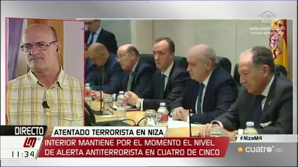 Gil Garre: "No creo que haya en este montemos argumentos para modificar el nivel de alerta "