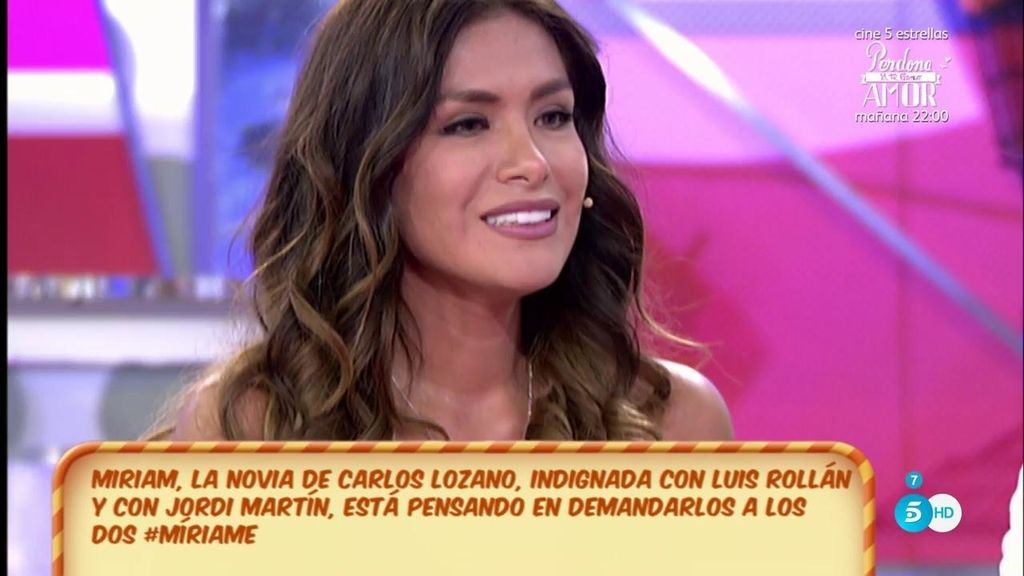 Miriam Saavedra, sobre Carlos Lozano: “Hemos pasado dificultades pero estamos muy enamorados”