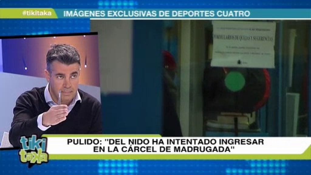 Pulido explica cómo Deportes Cuatro consiguió las imágenes exclusivas de Del Nido