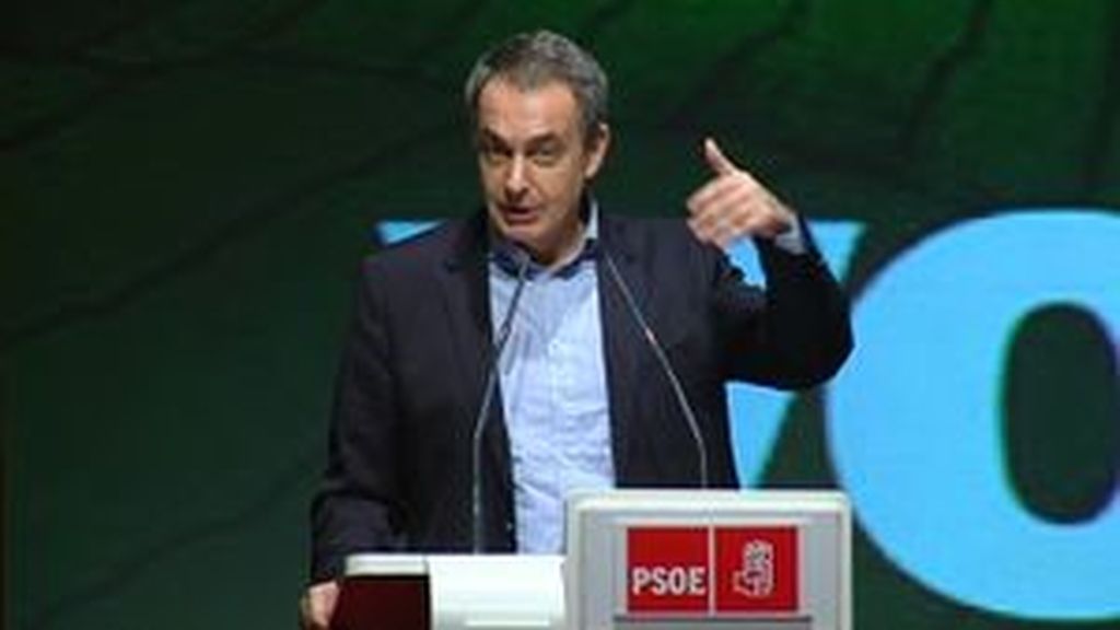 Zapatero: "Vamos a estar muy bien… a partir del próximo Congreso"