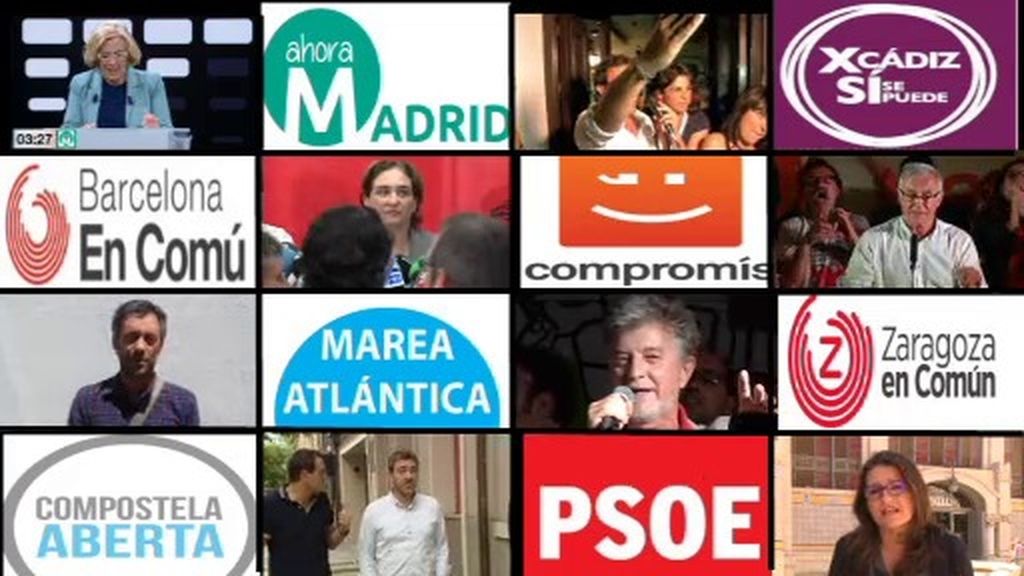 Los nuevos alcaldes tras el 24M