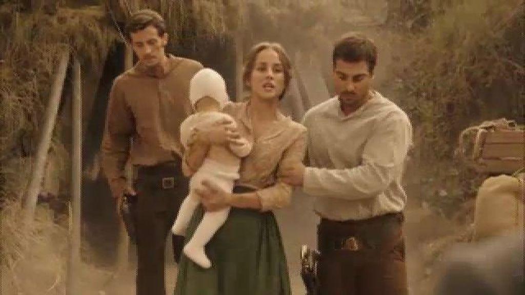 Almudena le ofrece La Quebrada a Don Joaquín a cambio de la vida de su hijo