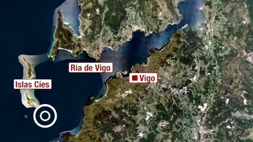 Sigue la búsqueda de los dos pescadores desaparecidos en la ría de Vigo