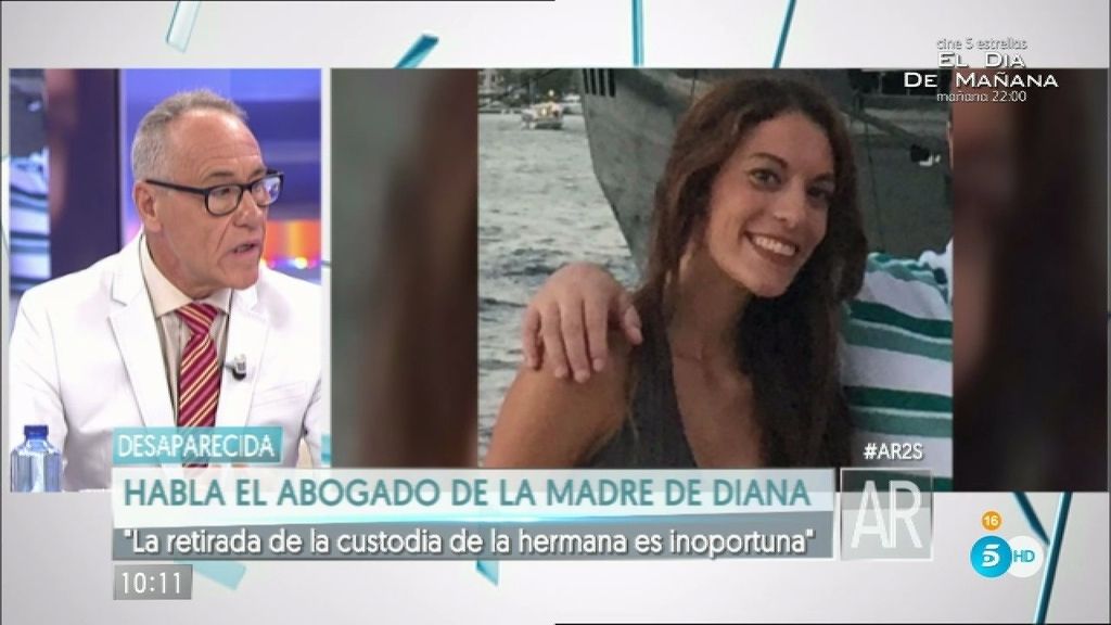El abogado de Diana López, sobre la retirada de la custodia: "Si Valeria tiende a autolesionarse, lo hará en otro entorno"