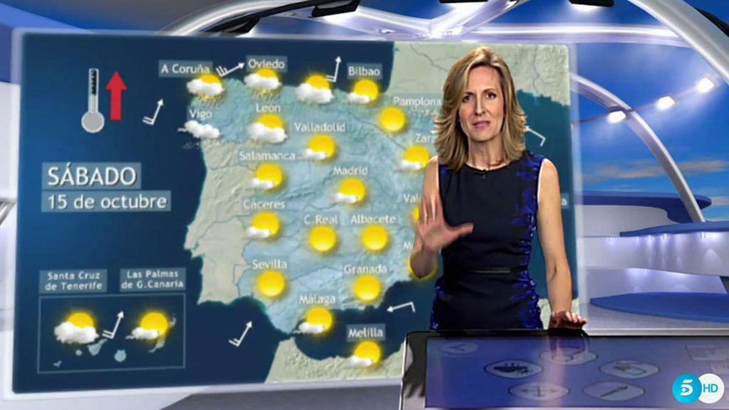 El tiempo, con Rosalía Fernández