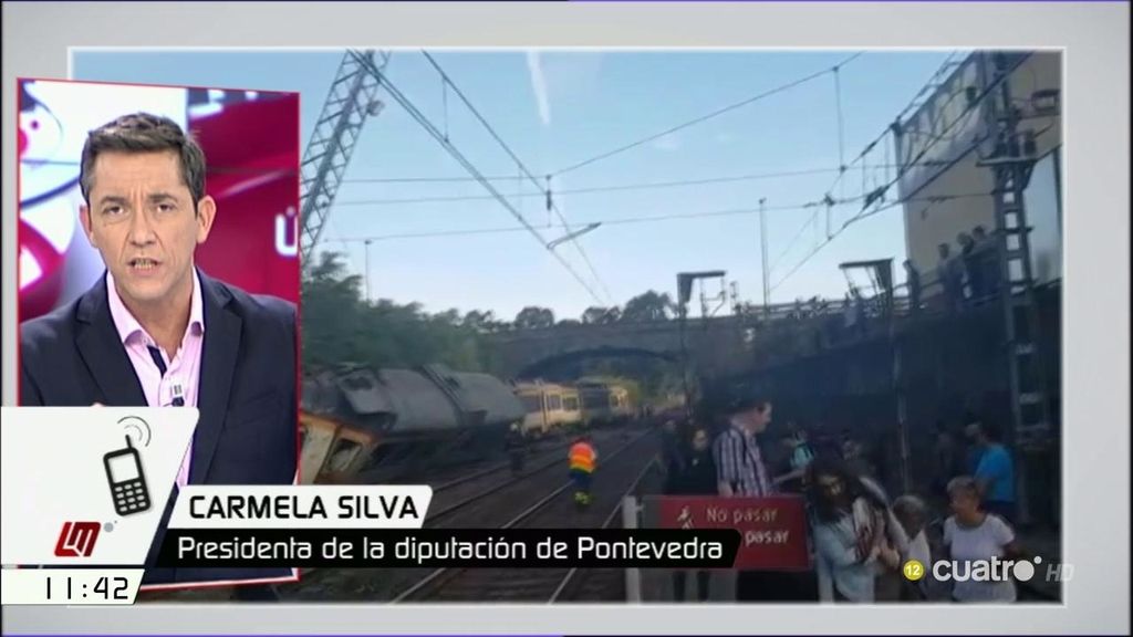 Carmela Silva, presidenta de Pontevedra: "Ahora se confirma la cuarta víctima"