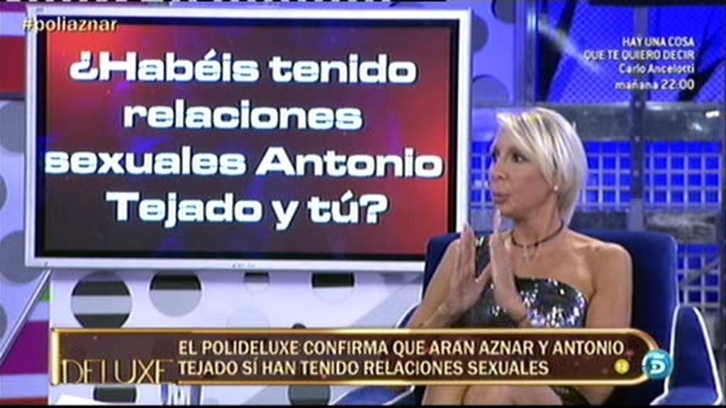 El polideluxe confirma que Antonio Tejado y Aran Aznar sí han tenido relaciones sexuales