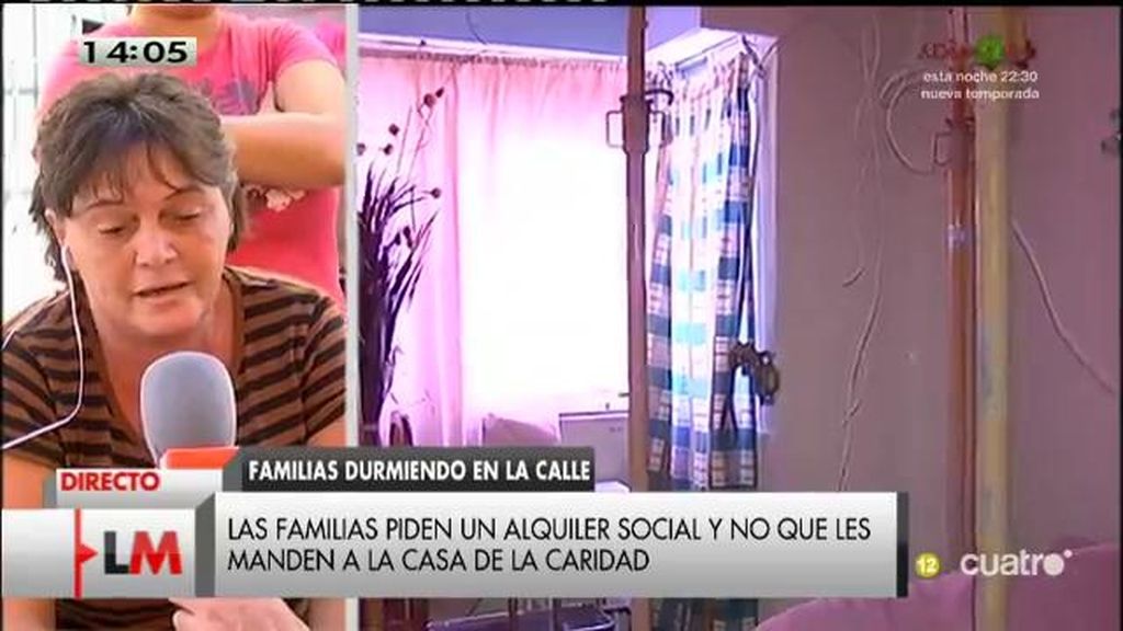 10 familias duermen en la calle tras ser apuntaladas sus viviendas en Valencia