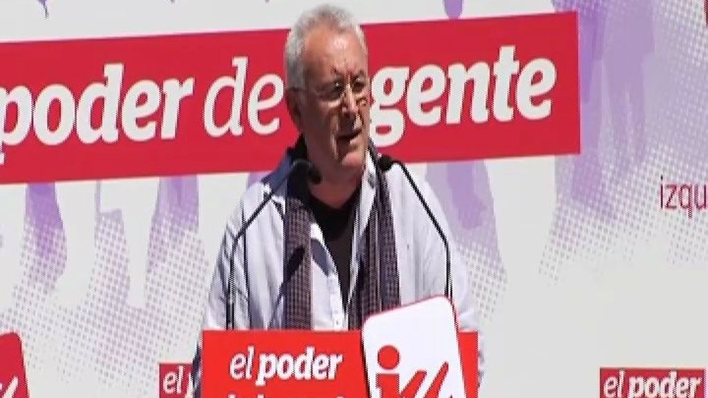 Cayo Lara: "PSOE y PP son la Troika"