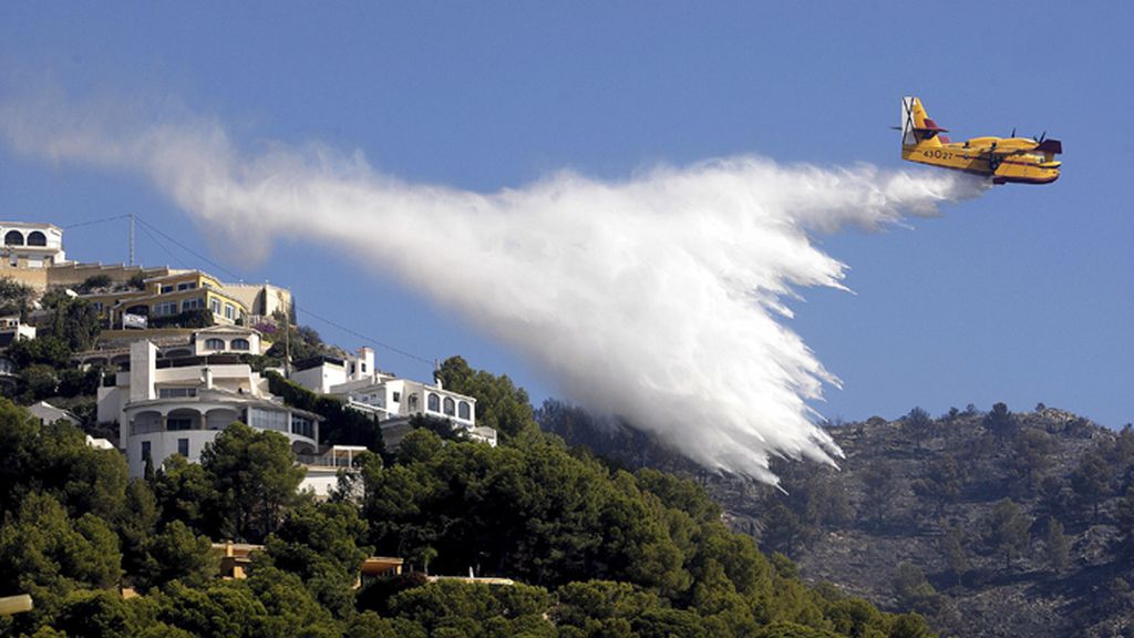 Estabilizado el incendio de Jávea