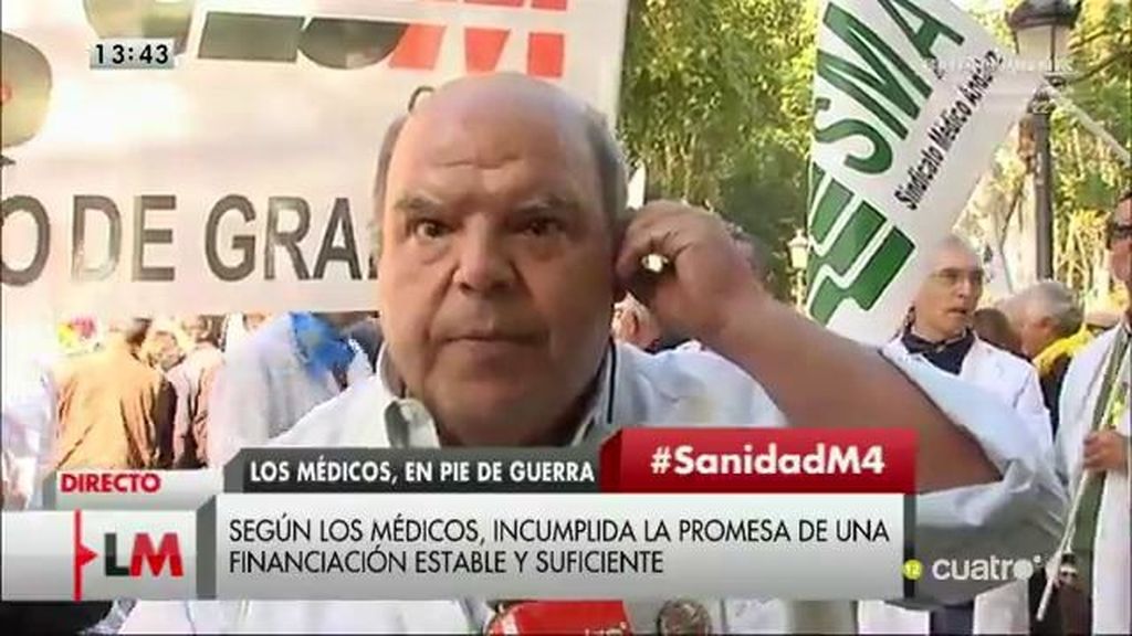 Francisco Cantalejo: “Pretenden que dejemos de atender con nuestro criterio para ponernos al servicio de los políticos”
