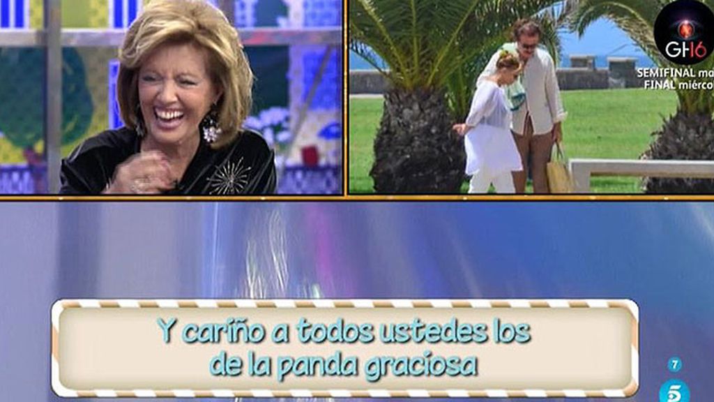 Edmundo Arrocet gasta una broma a María Teresa Campos