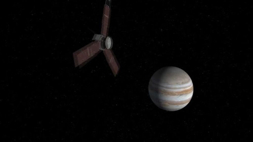La sonda Juno por fin llega hasta Júpiter