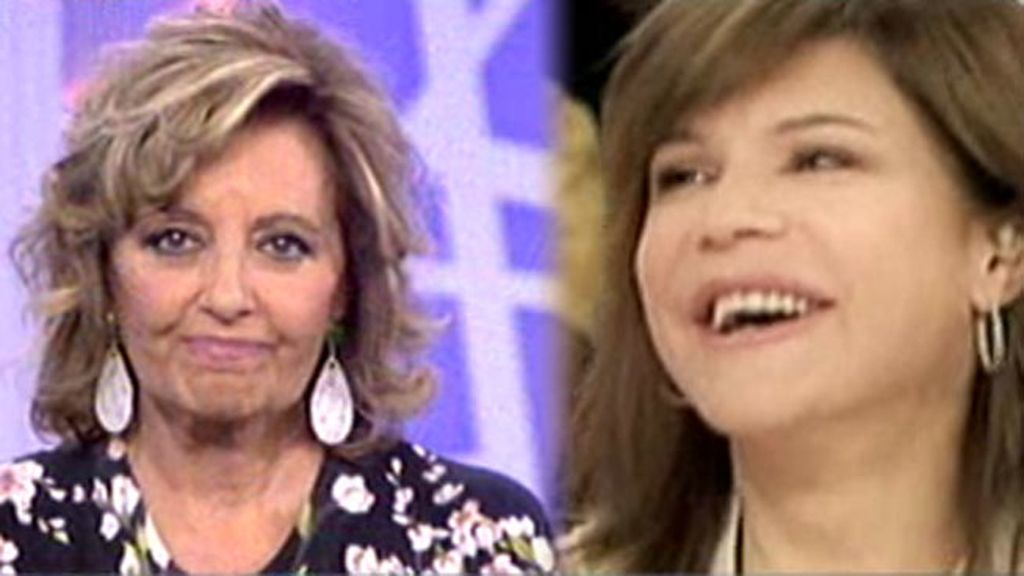 María Teresa Campos se emociona en su último adiós a Carmen Hornillos