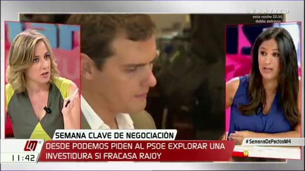 Begoña Villacís, a Tania Sánchez: “Proponéis aumentar el déficit de forma insostenible”