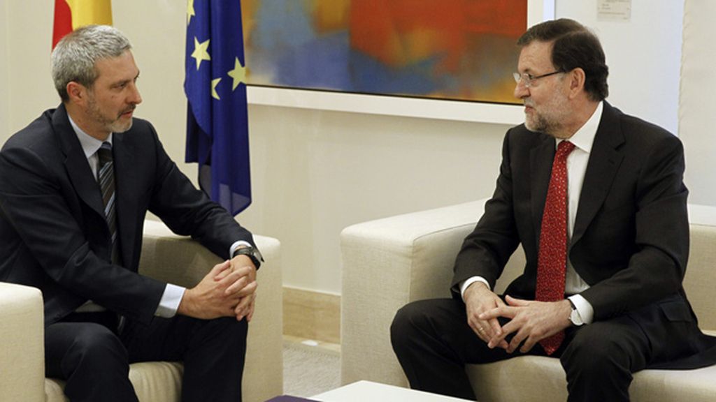 Rajoy recibe a la Sociedad Civil Catalana