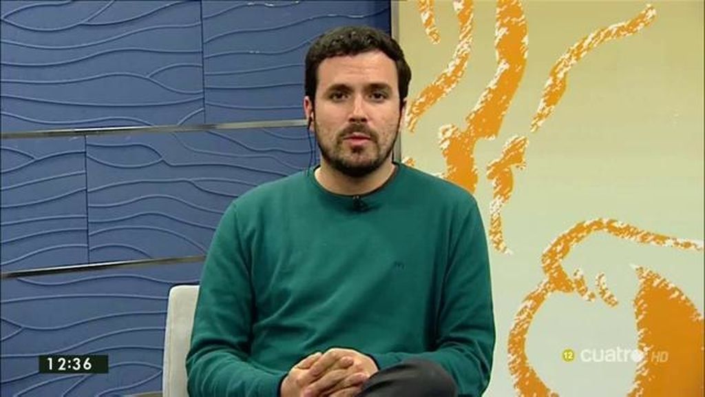 Garzón: “Espero que PSOE y Podemos tengan la capacidad de hablar y no pensar en el lugar de clasificación de las encuestas”
