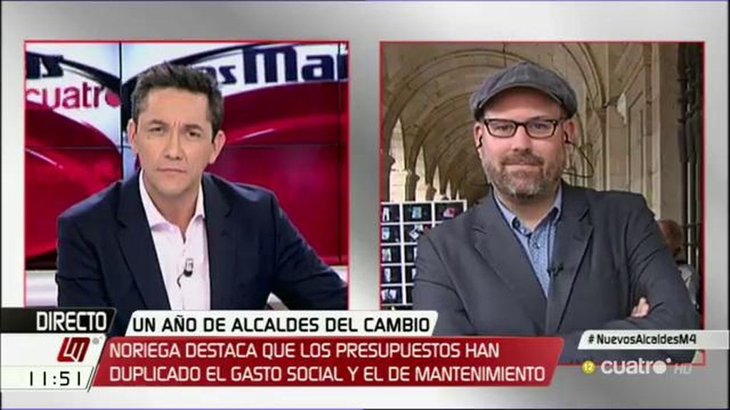 Martiño Noriega: “Creo que hay una campaña contra la posibilidad de que exista un cambio a nivel de Estado”