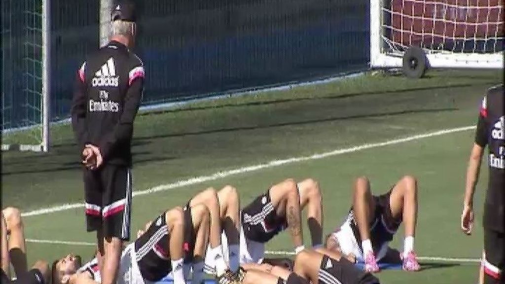 El Real Madrid prepara su partido contra la Fiorentina