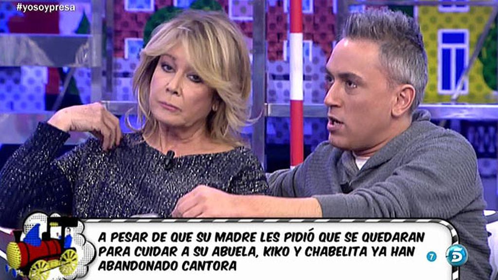Kiko: "Isabel Pantoja discutió con Chabelita la noche anterior a entrar en prisión"
