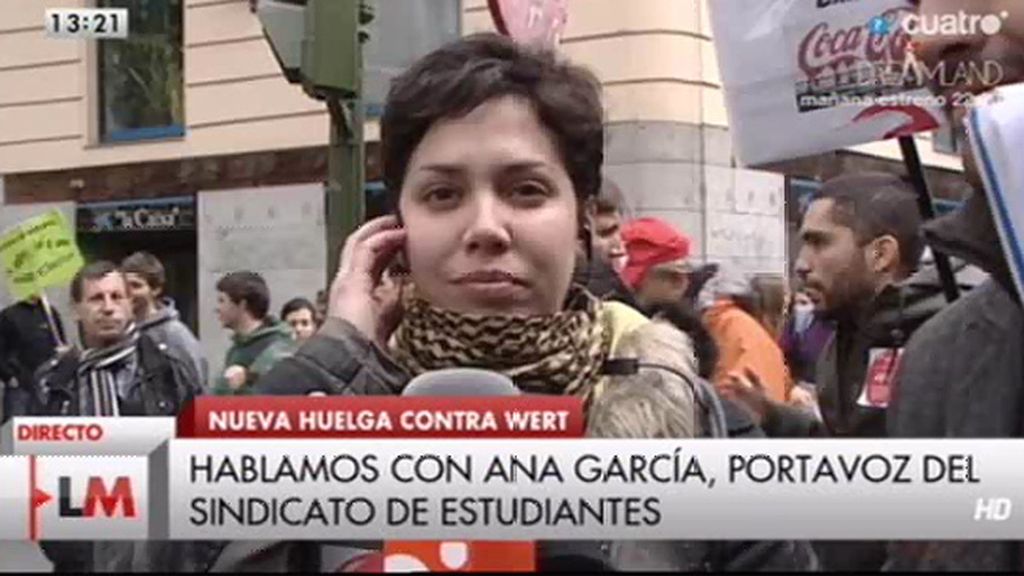 Ana García: "Los jóvenes estamos en una situación desesperada"