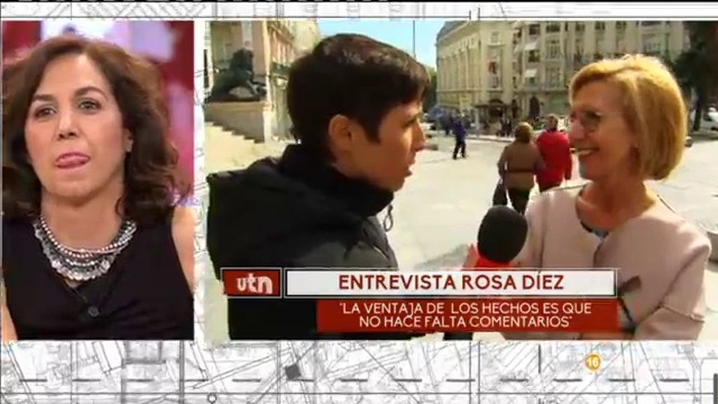 Rosa Díez, de Irene Lozano: "Es triste que el PSOE fomente el transfuguismo"
