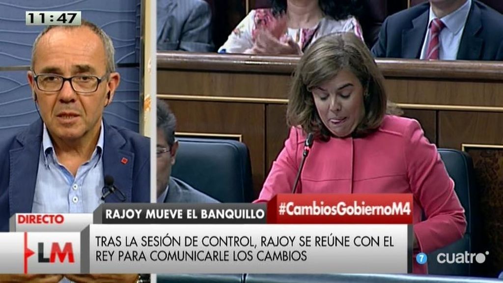 Coscubiela, sobre Rajoy: “A estas alturas, presentarse con cara amable no cuela”