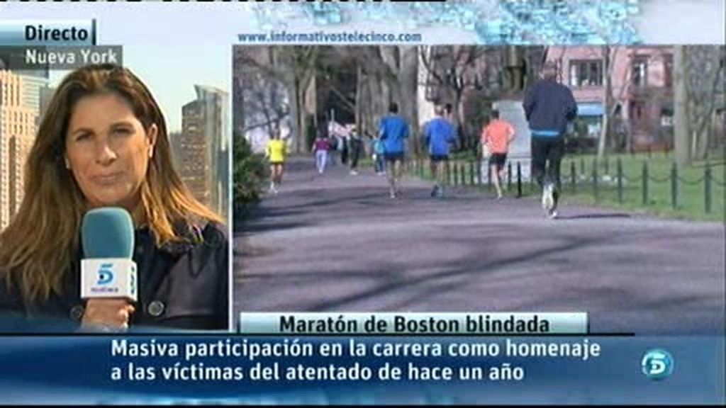 La maratón de Boston, un homenaje blindado