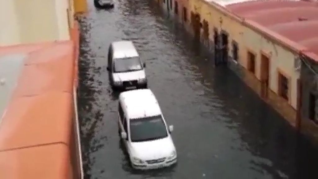 El temporal deja importantes destrozos en Andalucía