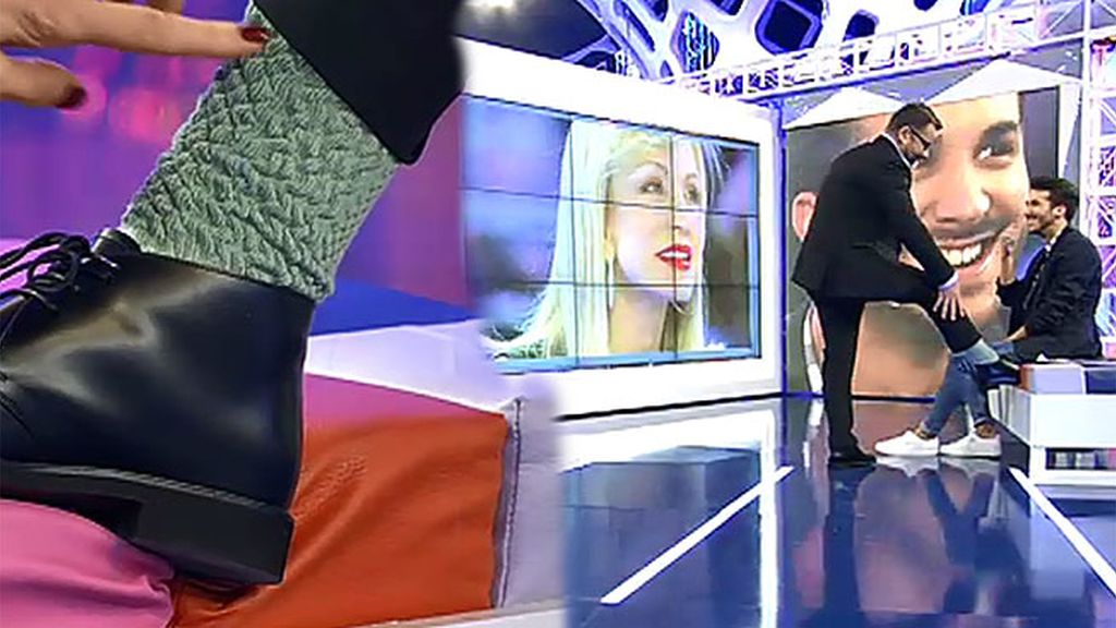 ¡Calcetines verdes!: Jorge Javier no tiene nada de glamour ante Carmen Lomana