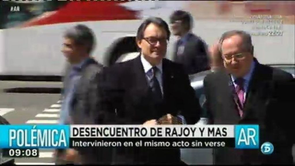 Artur Mas y Mariano Rajoy evitan encontrarse en un acto público