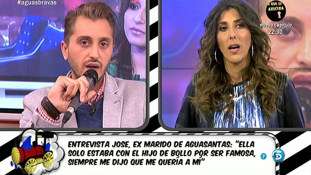 José, exmarido de Aguasantas: “Sólo estuvo con Manuel para hacerse famosa”