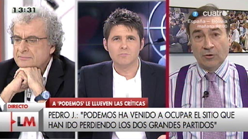 Pedro J. Ramírez: "Si no hay reforma, habrá revolución, yo apuesto por la reforma"