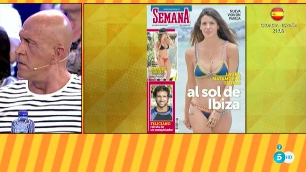 Laura Matamoros disfruta de sus vacaciones luciendo cuerpazo en Ibiza