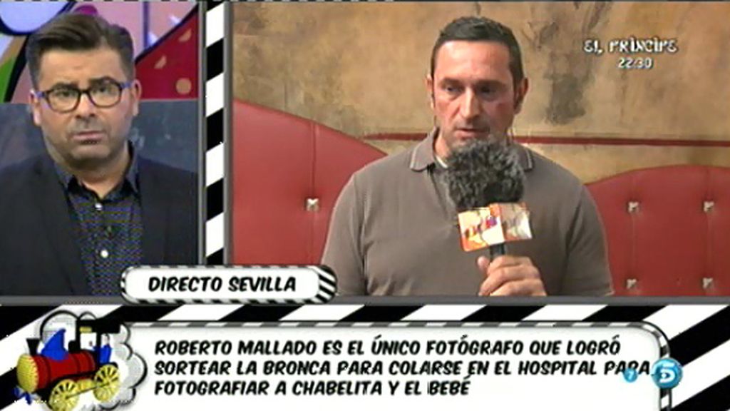 Roberto Mallado, paparazzi, pide perdón a Alberto Isla y Chabelita