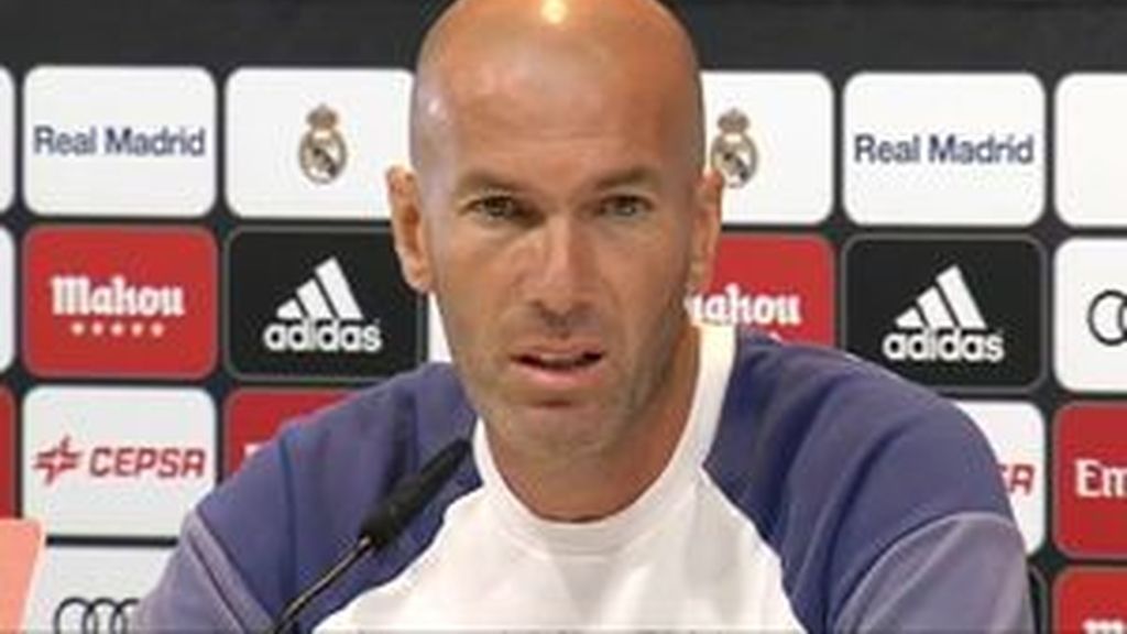 Zidane: “Cuando contesto parece que quiero que James se vaya”