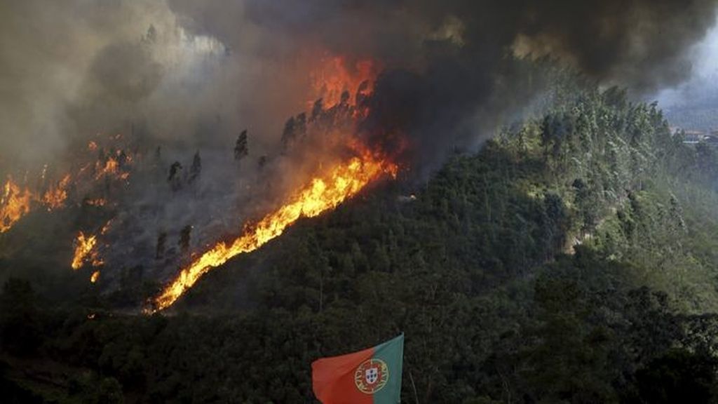 Fuego imparable en Portugal