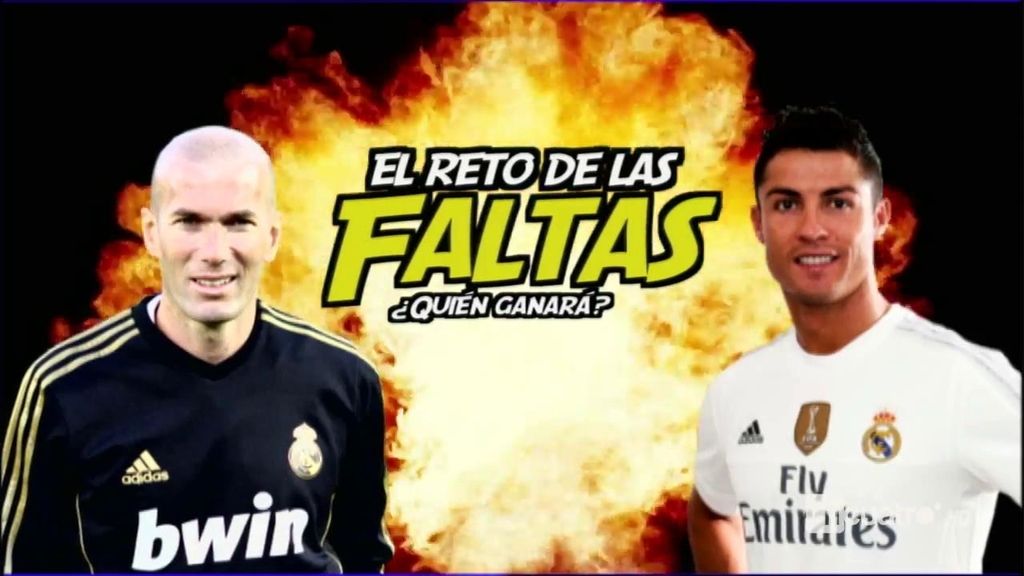 El duelo a faltas entre Zidane y Cristiano en un entrenamiento: ¿Quién pagó las cañas?