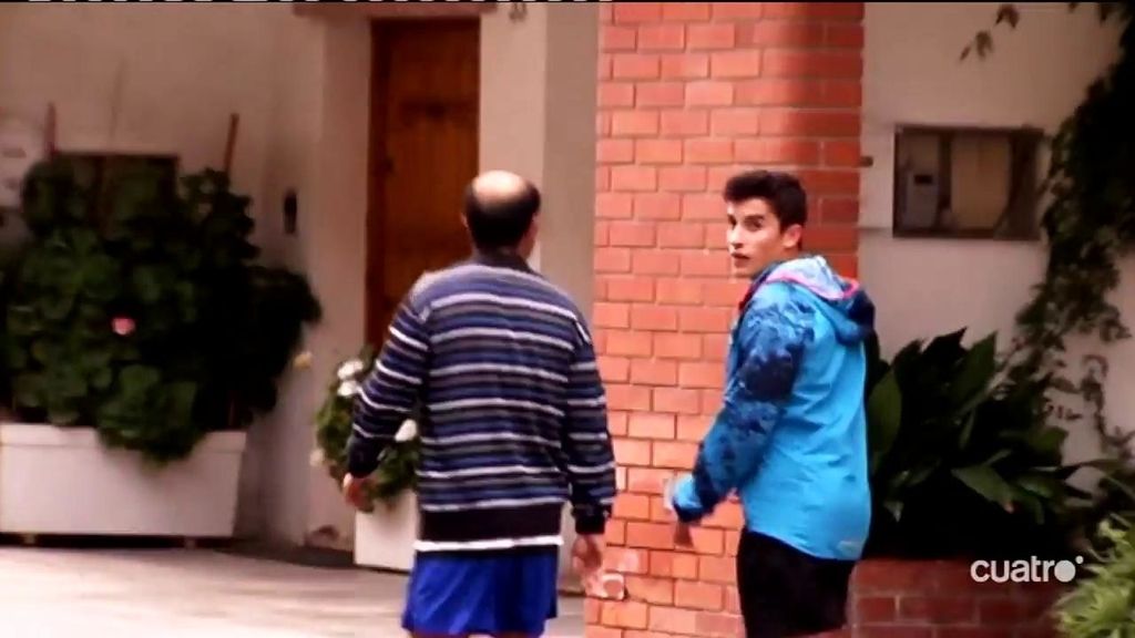 Márquez sale de su 'encierro' y se ha dejado ver este lunes por la mañana en Cervera