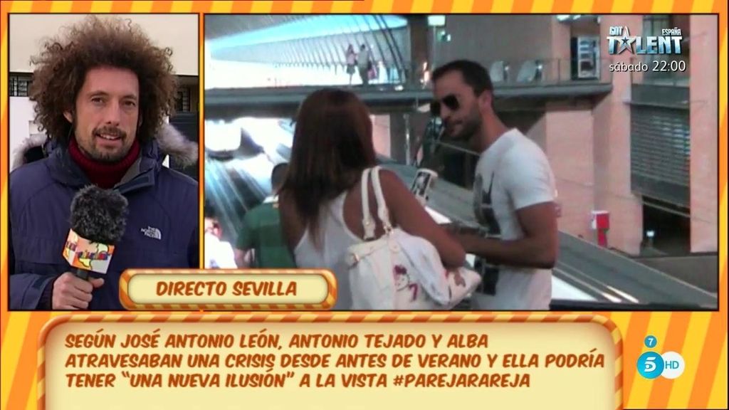 J.A. León: “A. Tejado y Alba se han separado y la próxima semana firman el divorcio”